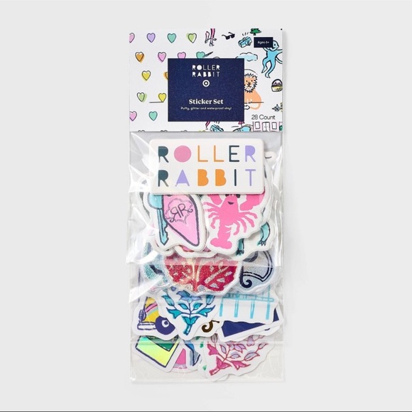 28ct Sticker Set - Roller Rabbit x Target - Picture 3 of 4